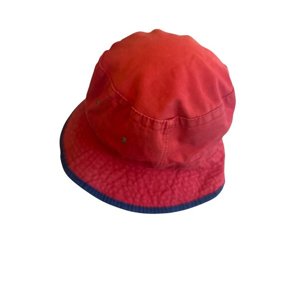 Fahrenheit Fashion Headwear Red Bucket Hat L/XL Cotton Providence RI Embroidered - Picture 3 of 6